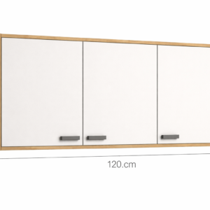 Armário Aéreo 3 Portas 120 cm